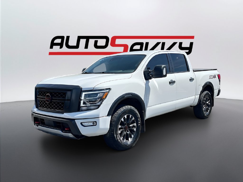 Used 2023 Nissan Titan PRO-4X w/ Off Road Protection Package AWD/4WD image 3