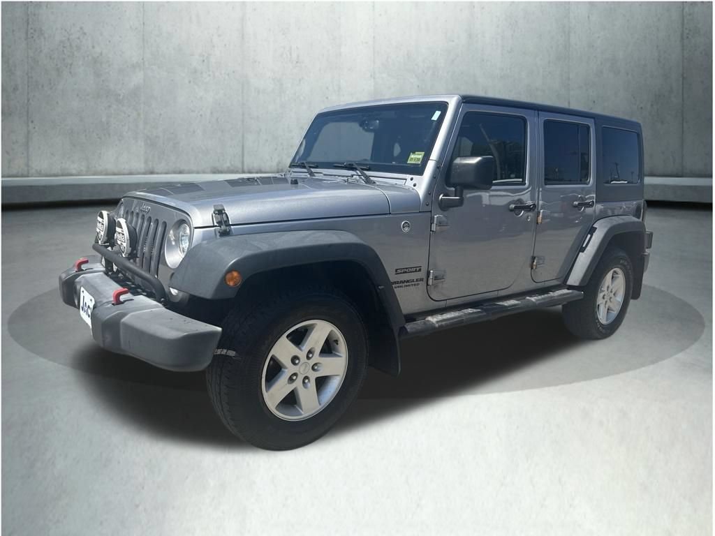 Used 2017 Jeep Wrangler Unlimited Sport w/ Quick Order Package 24S AWD/4WD image 1