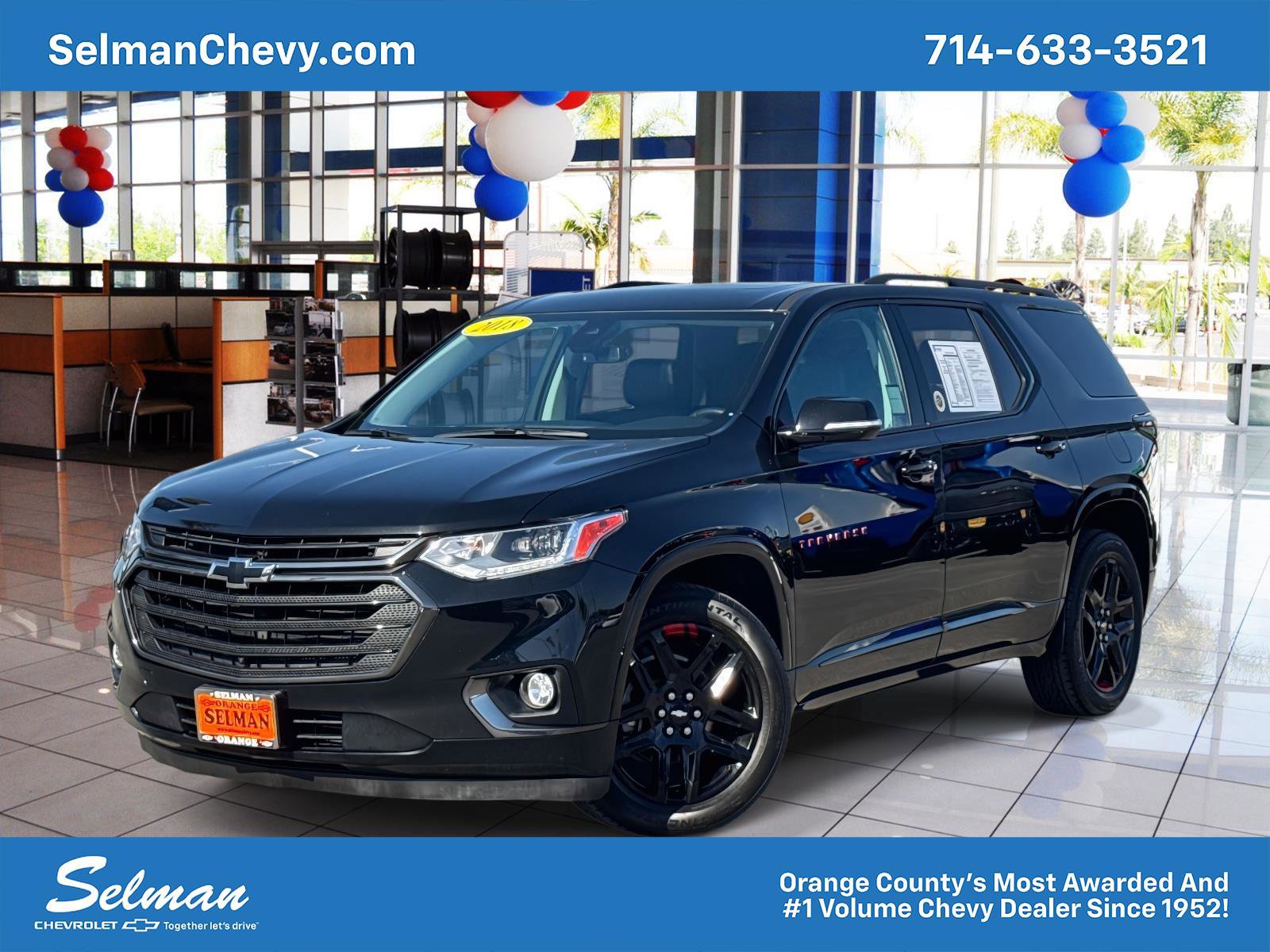 Used 2018 Chevrolet Traverse Premier w/ Redline Edition