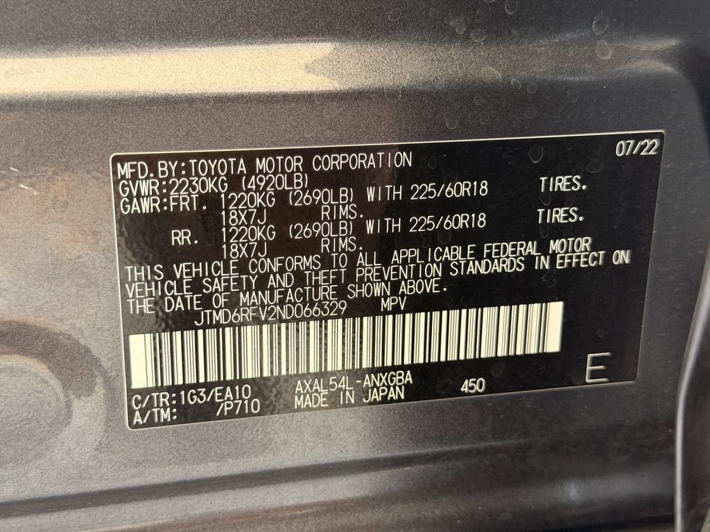 Used 2022 Toyota RAV4 Limited AWD/4WD image 37