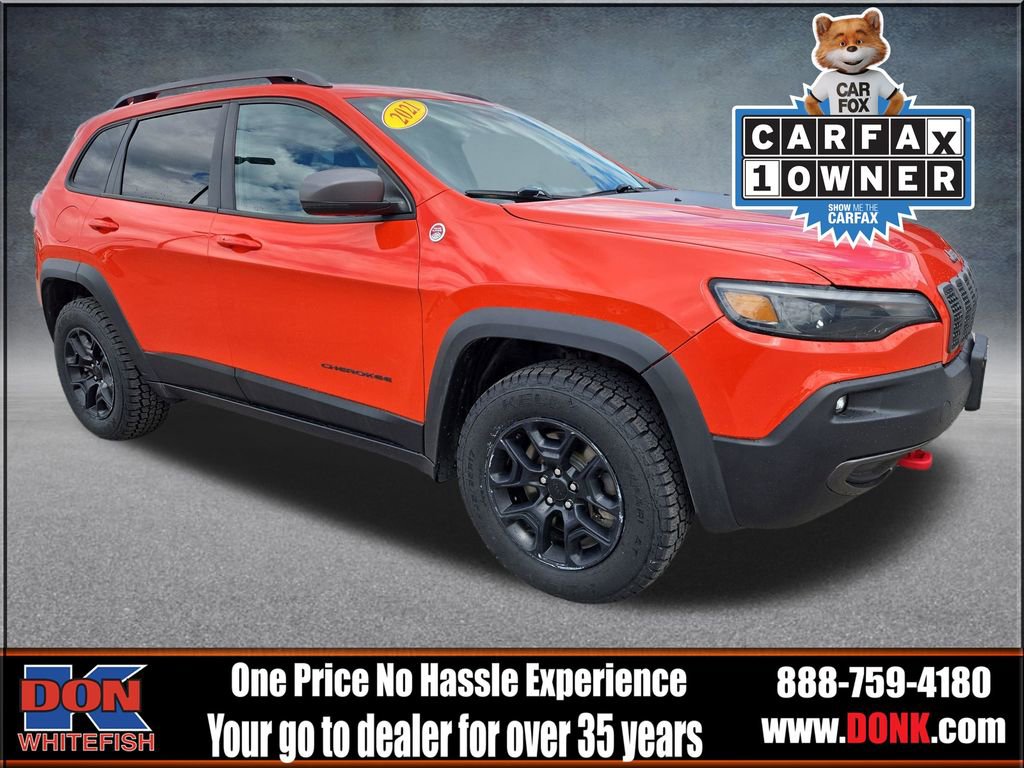 Used 2021 Jeep Cherokee Trailhawk w/ Trailer Tow Group