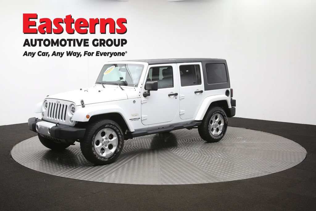Used 2015 Jeep Wrangler Unlimited Sahara w/ Connectivity Group AWD/4WD image 57