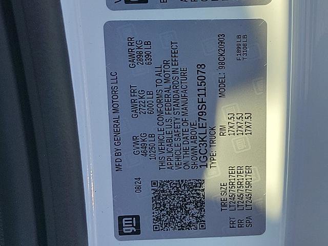 New 2025 Chevrolet Silverado 2500 W/T w/ WT Convenience Package image 10