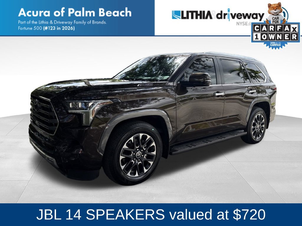Used 2024 Toyota Sequoia Limited w/ Tow Technology Package RWD image 1