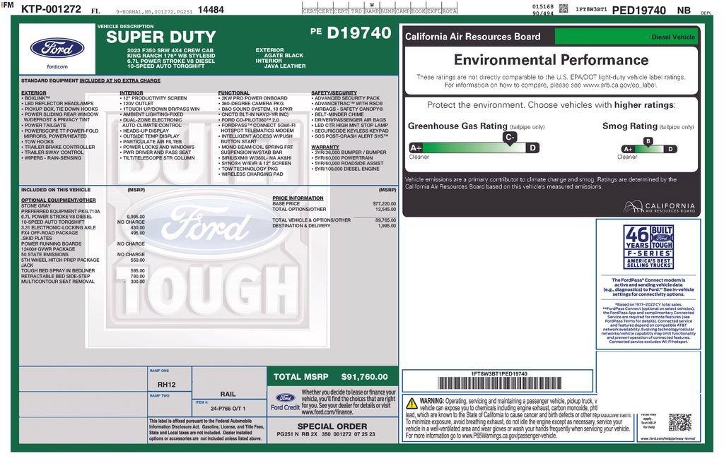 Used 2023 Ford F350 King Ranch AWD/4WD image 15