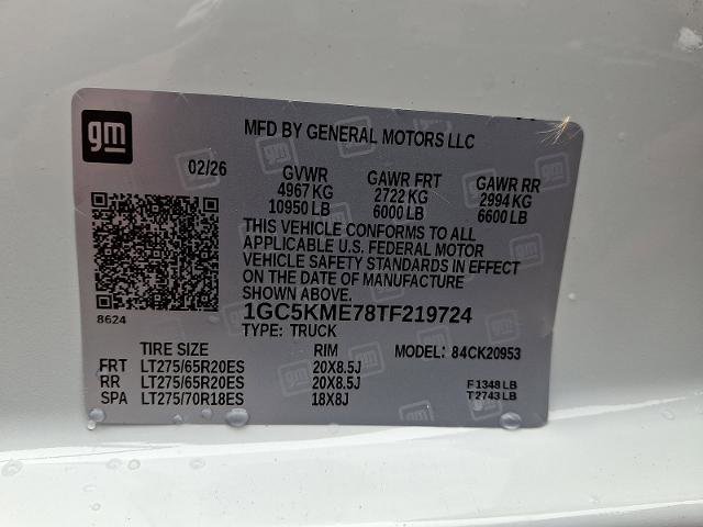 New 2026 Chevrolet Silverado 2500 Custom w/ Custom Convenience Package image 11