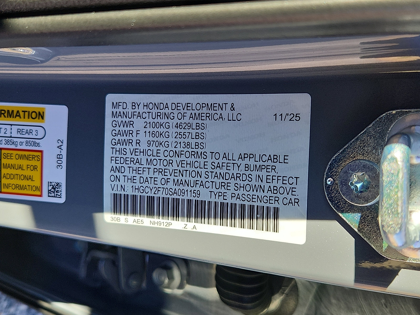 New 2025 Honda Accord Sport image 17