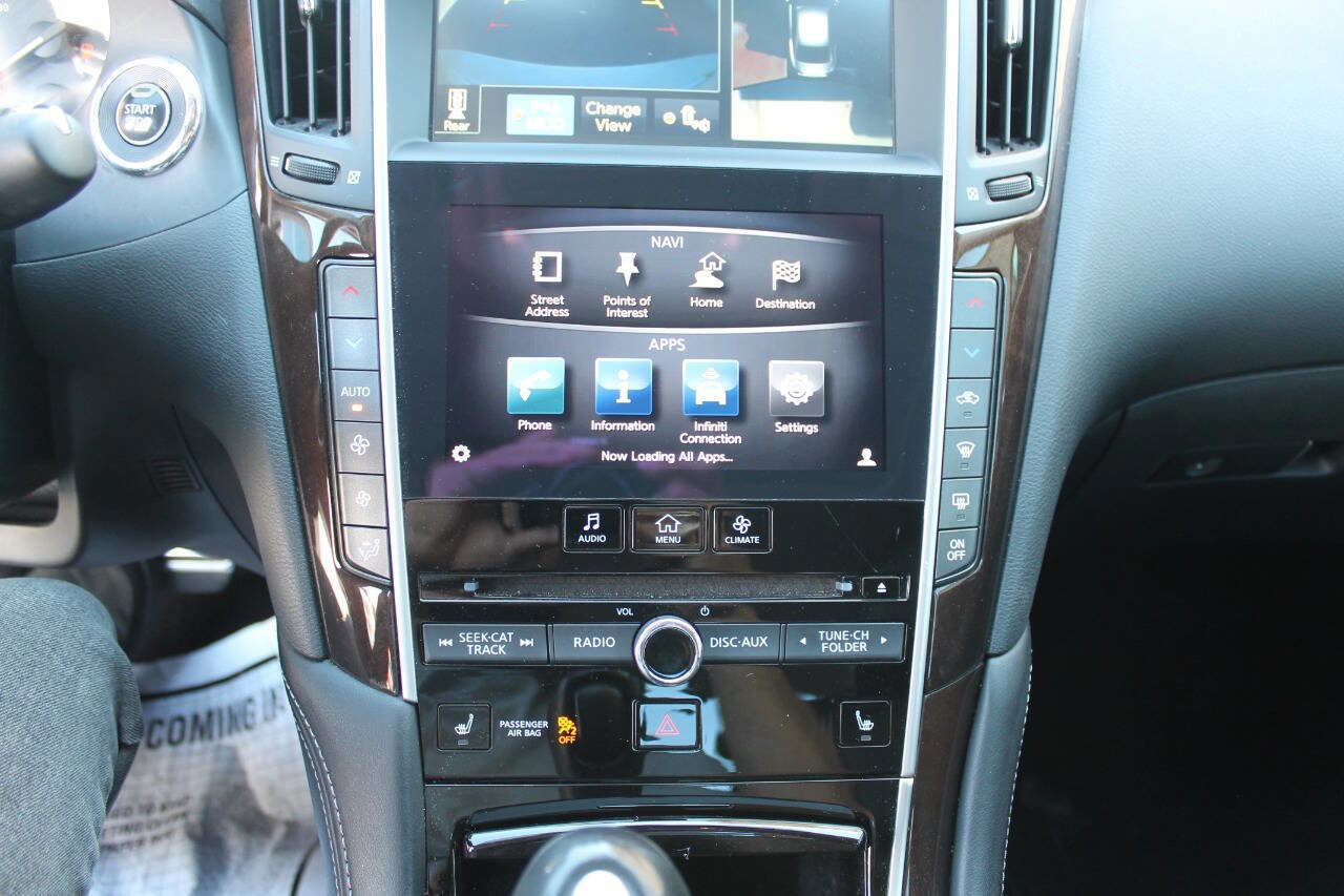 Used 2014 INFINITI Q50 Hybrid AWD w/ Deluxe Technology Package image 45
