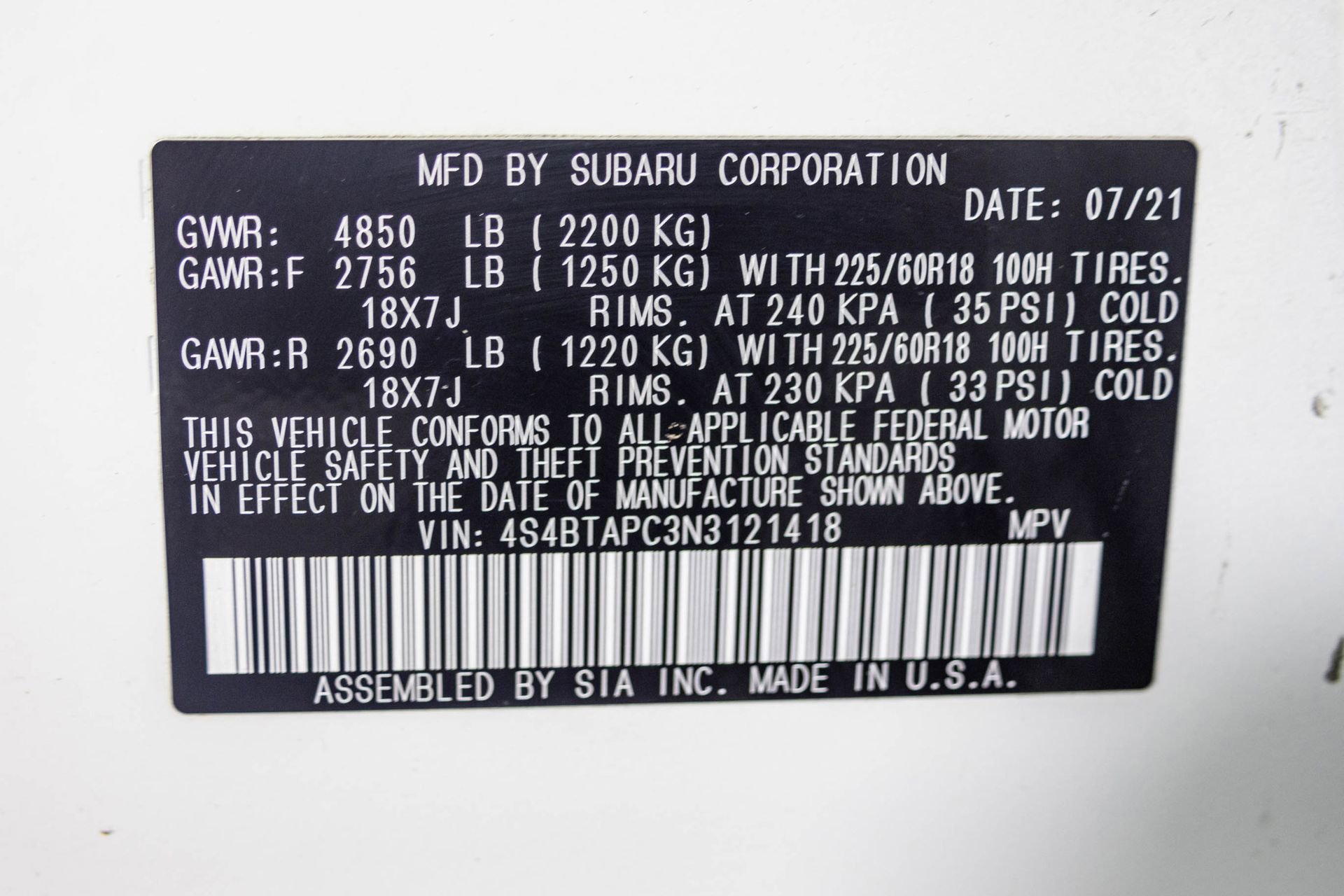 Used 2022 Subaru Outback Touring image 58