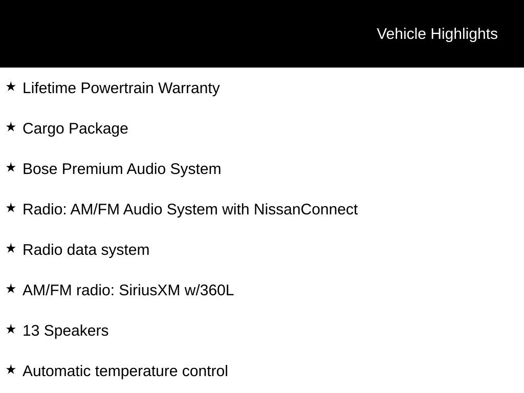 New 2026 Nissan Pathfinder Platinum w/ Cargo Package FWD image 3