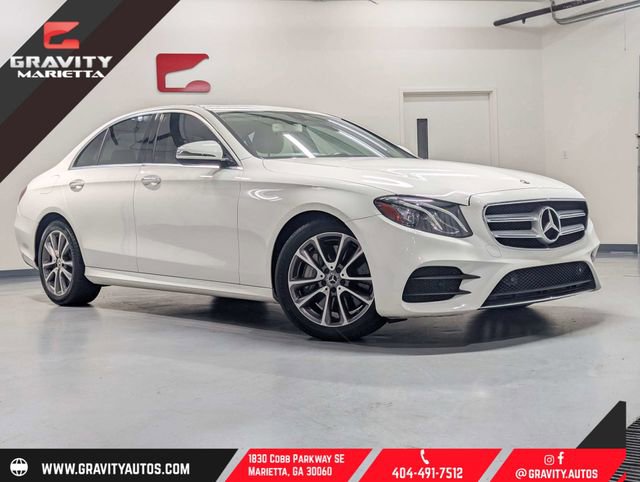 Used 2020 Mercedes-Benz E 450 4MATIC Sedan w/ Premium Package image 1