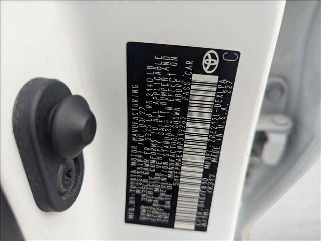 Certified 2022 Toyota Corolla LE FWD image 16