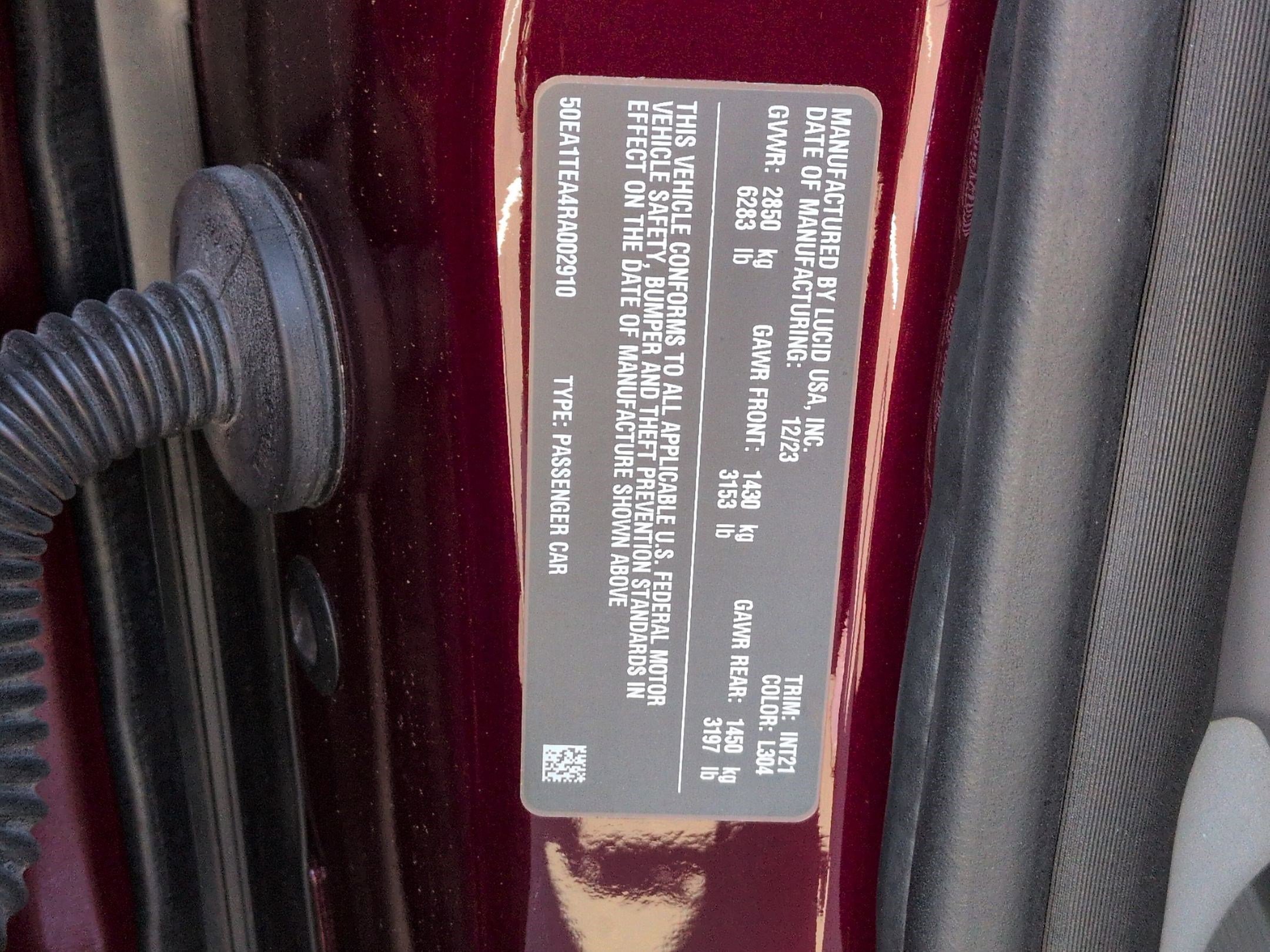 Used 2024 Lucid Air Touring image 34