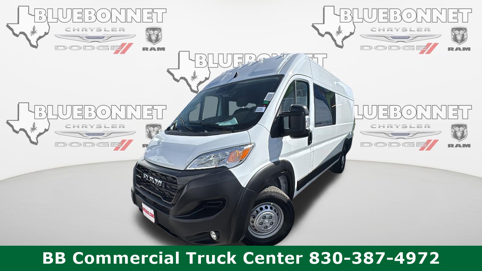 New 2026 RAM ProMaster 3500 w/ Crew Van Package