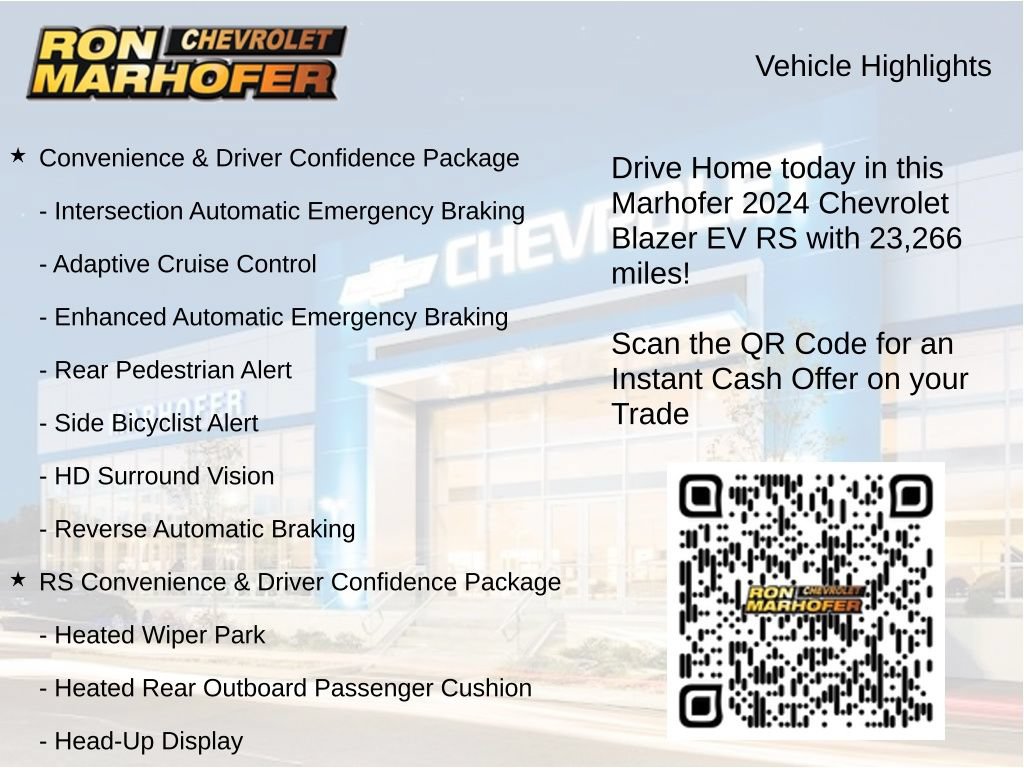 Used 2024 Chevrolet Blazer EV RS AWD/4WD image 14