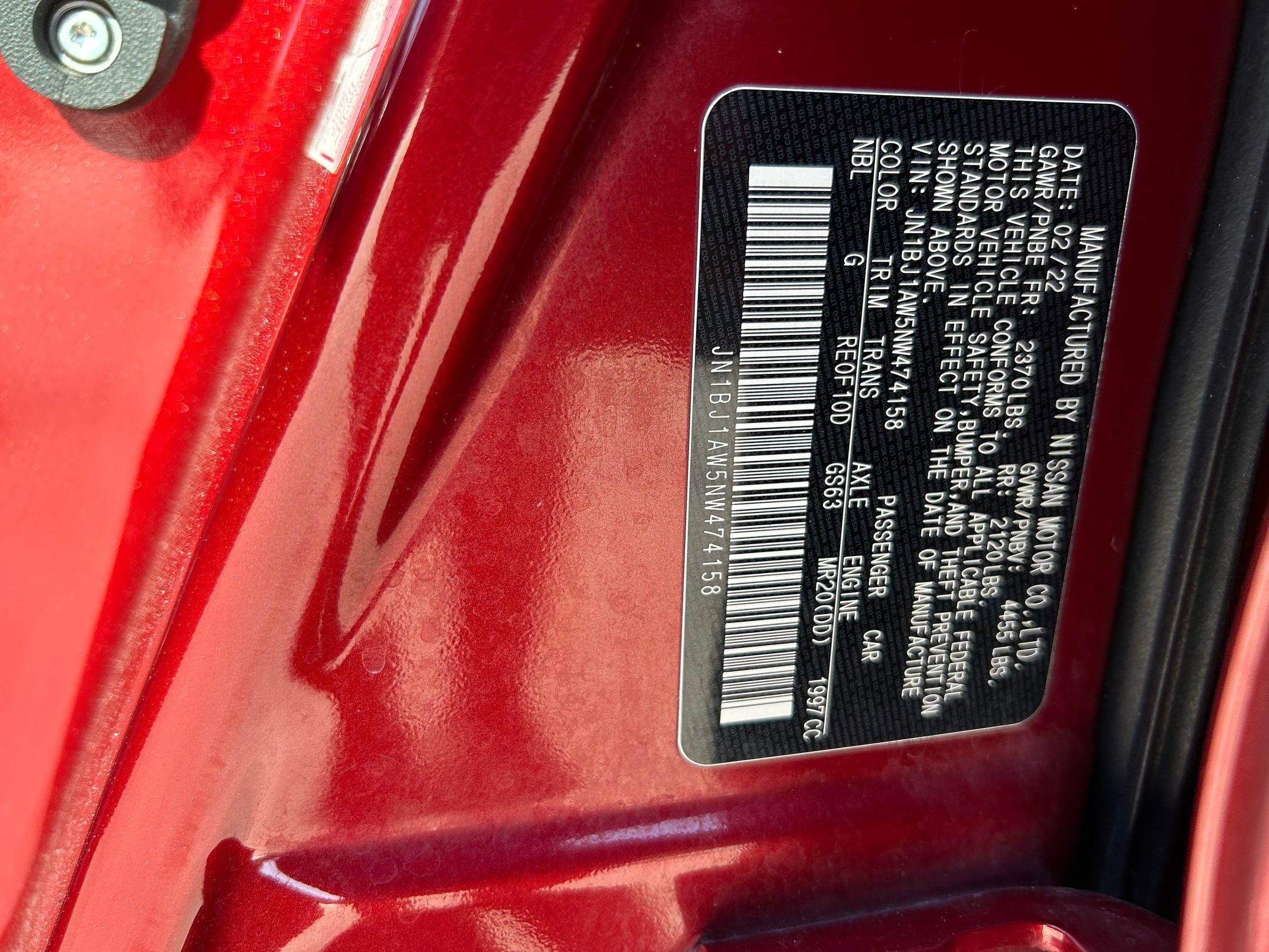 Used 2022 Nissan Rogue Sport S AWD/4WD image 32