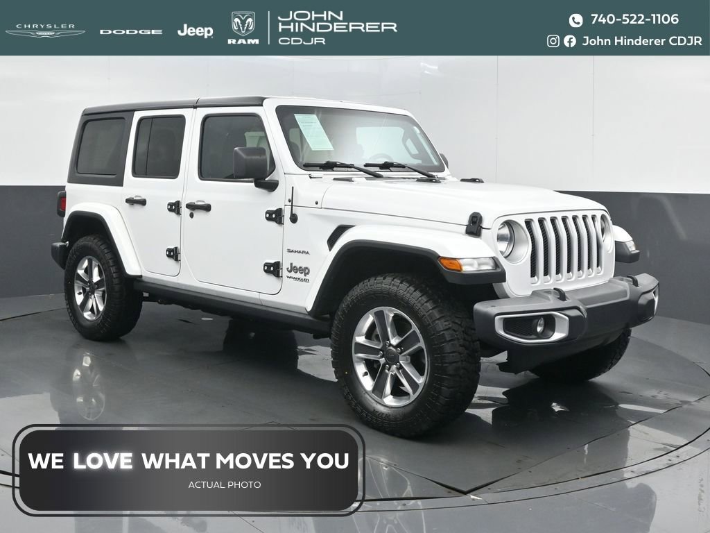 Used 2020 Jeep Wrangler Unlimited Sahara AWD/4WD image 1