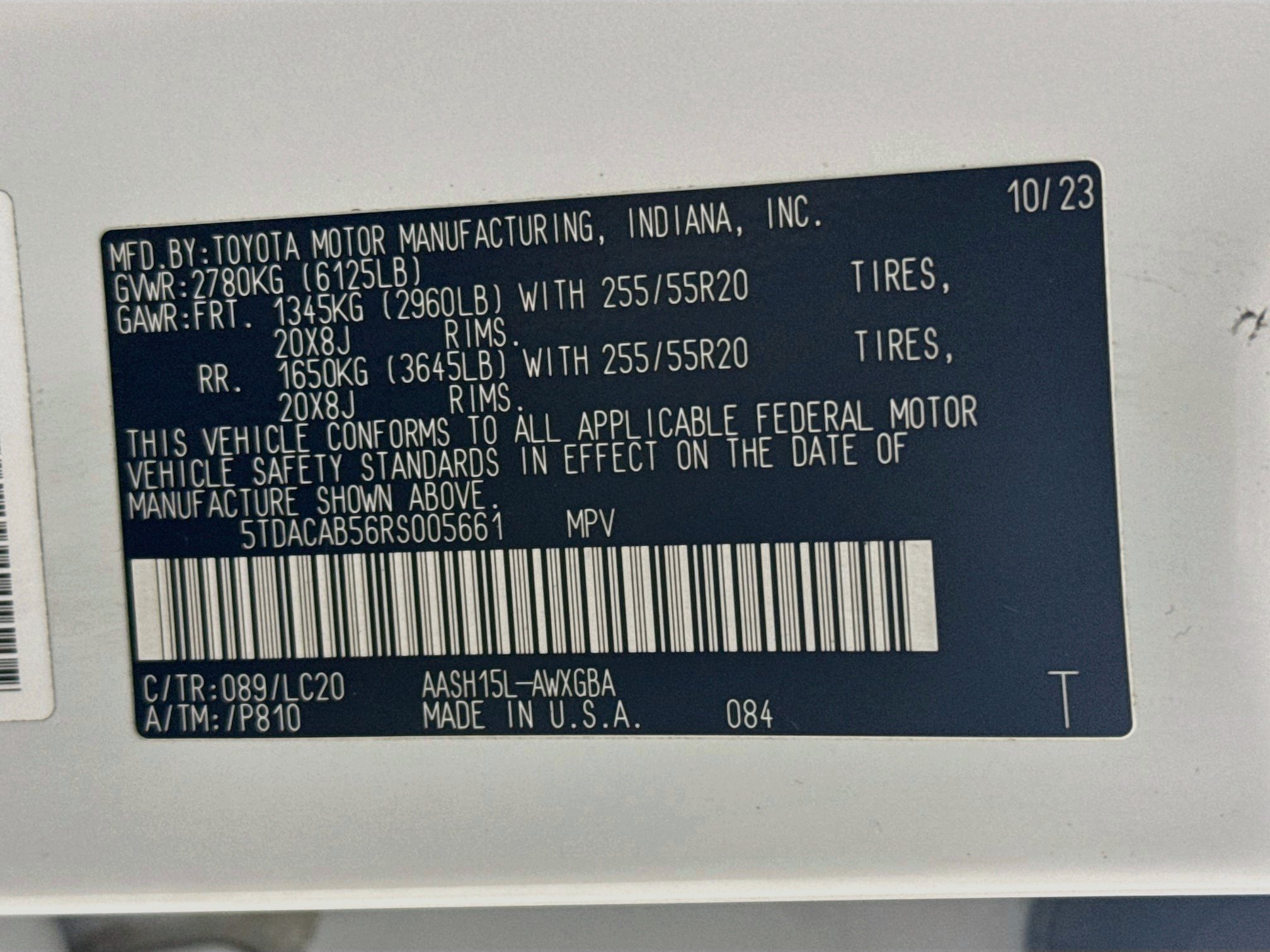 Certified 2024 Toyota Grand Highlander AWD Hybrid image 35