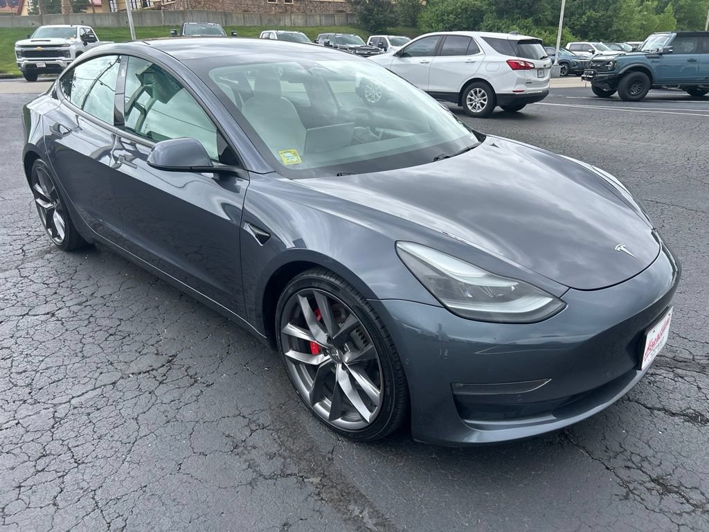 Used 2021 Tesla Model 3 Performance AWD/4WD image 3