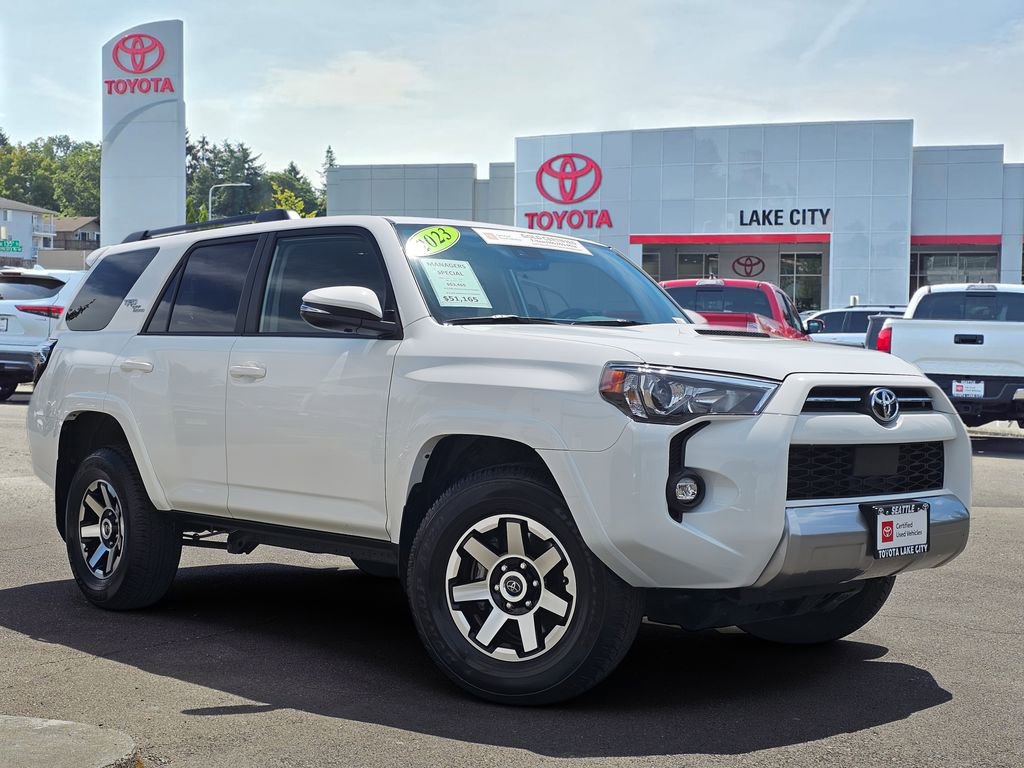 Certified 2023 Toyota 4Runner TRD Off-Road Premium w/ Moonroof Package AWD/4WD video 1