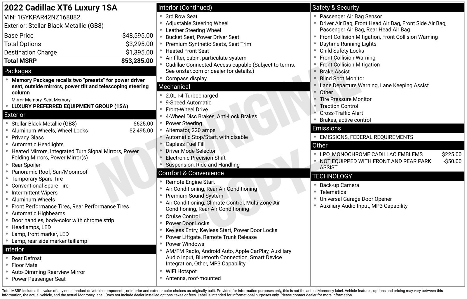 Used 2022 Cadillac XT6 Luxury image 63