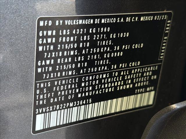 Used 2023 Volkswagen Taos SE image 27