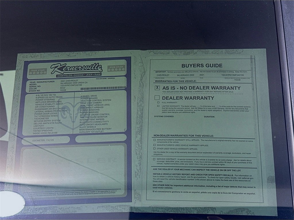 Used 2021 Chevrolet Silverado 2500 LTZ w/ LTZ Premium Package image 36