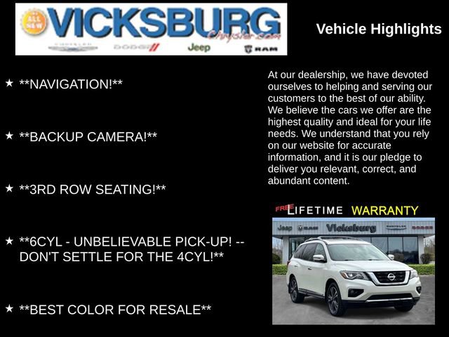 Used 2020 Nissan Pathfinder Platinum w/ Cargo Package image 7