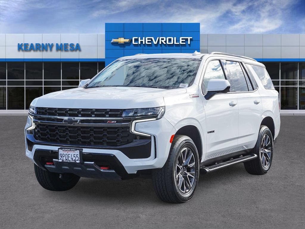 Used 2021 Chevrolet Tahoe Z71 w/ Rear Media and Nav Package AWD/4WD image 3