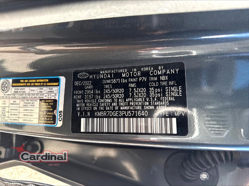Used 2023 Hyundai Palisade Calligraphy w/ Cargo Package AWD/4WD image 21
