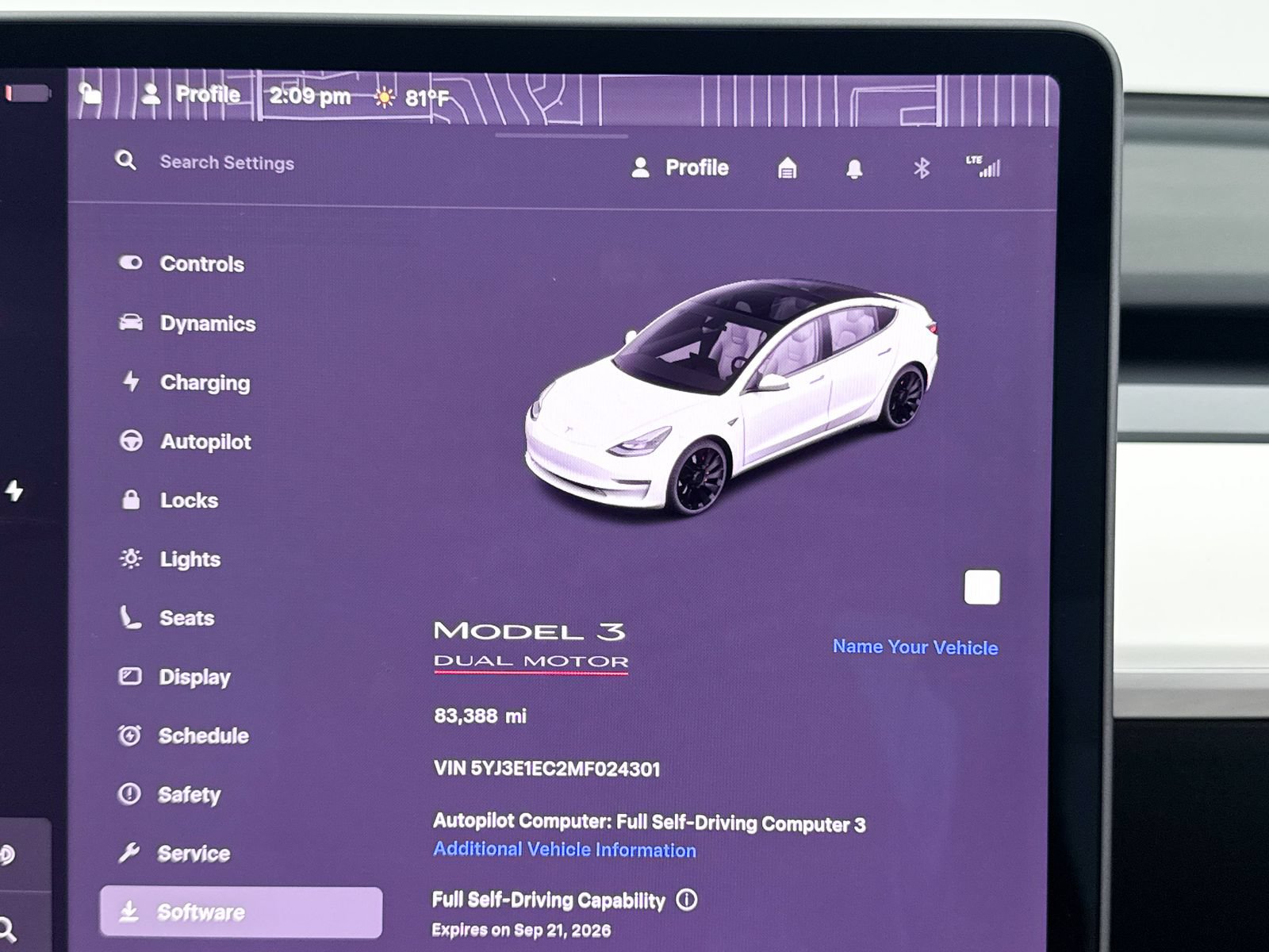 Used 2021 Tesla Model 3 Performance AWD/4WD image 38