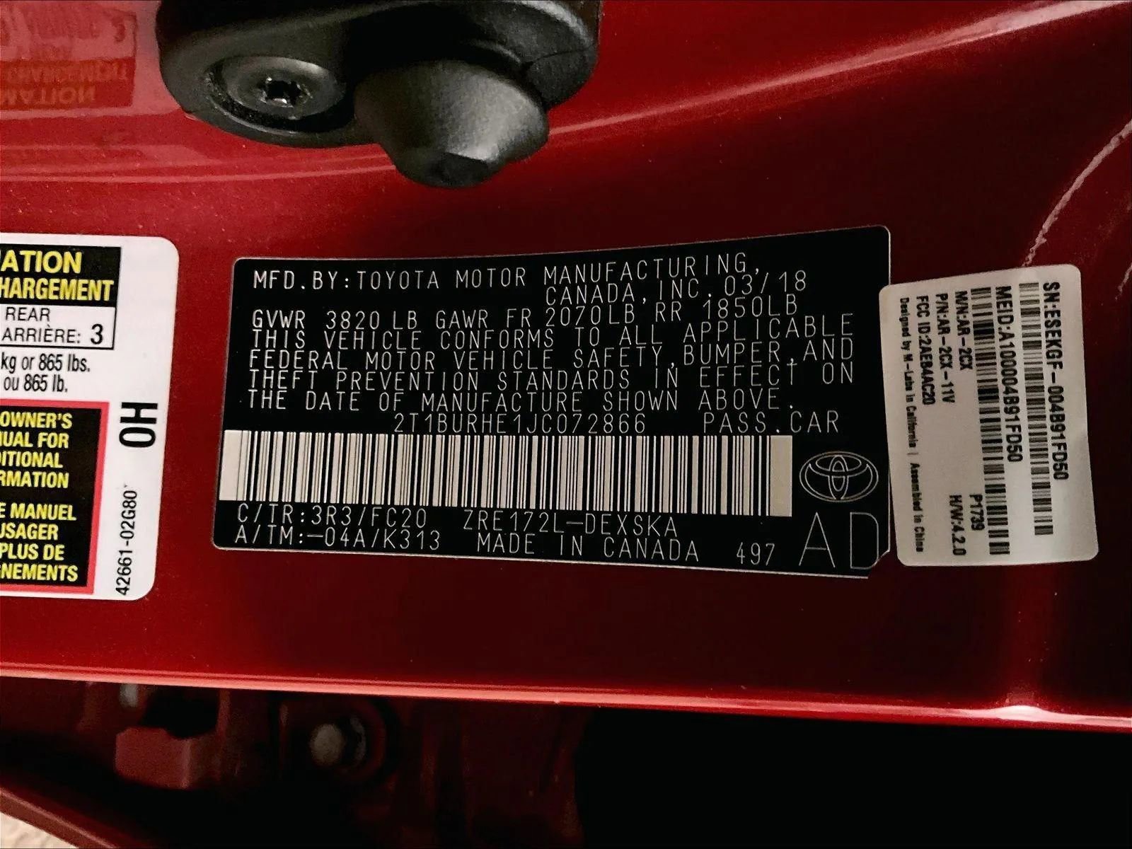 Used 2018 Toyota Corolla SE image 32