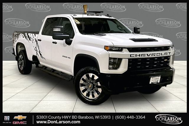 Used 2022 Chevrolet Silverado 2500 Custom w/ Custom Value Package AWD/4WD image 1