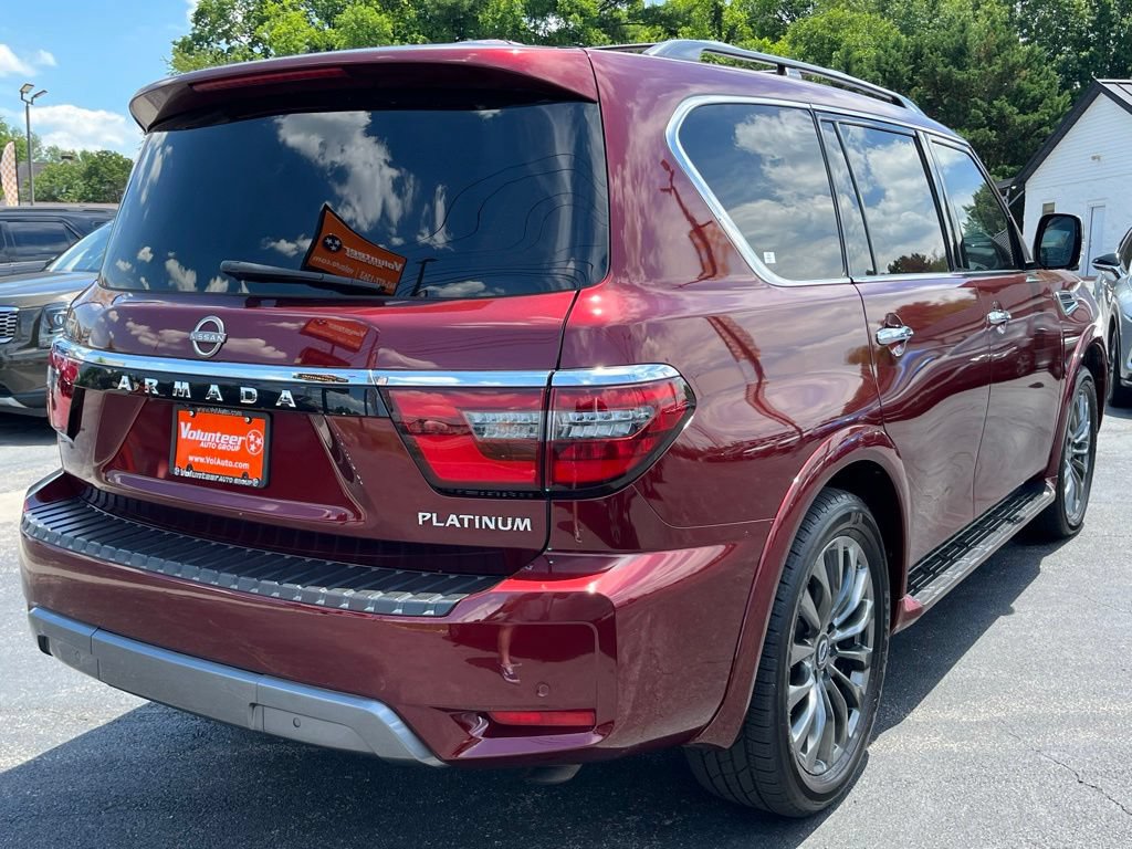 Used 2021 Nissan Armada Platinum w/ Captain's Chairs Package RWD image 8