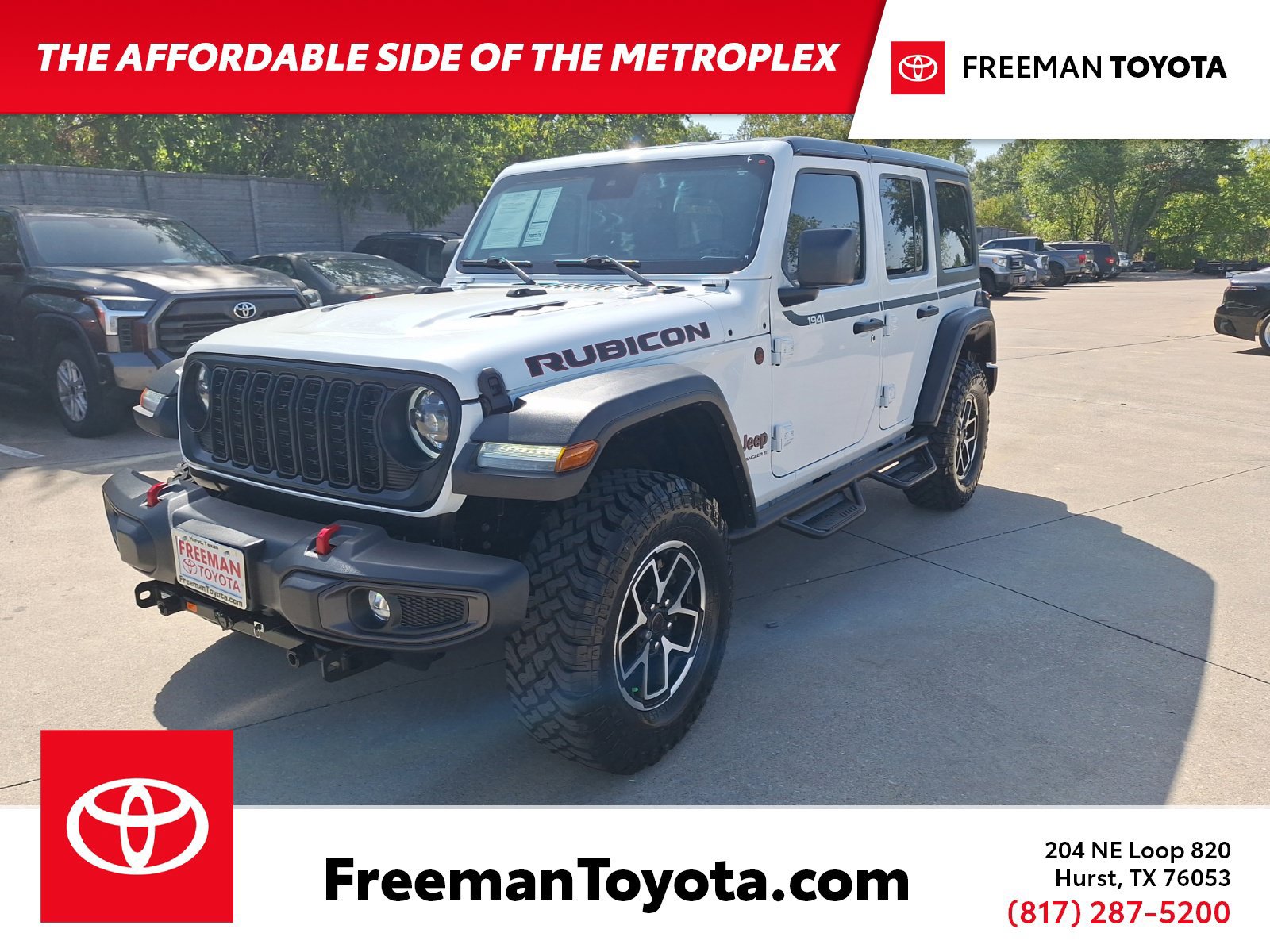 Used 2024 Jeep Wrangler Unlimited Rubicon w/ Convenience Group AWD/4WD image 1