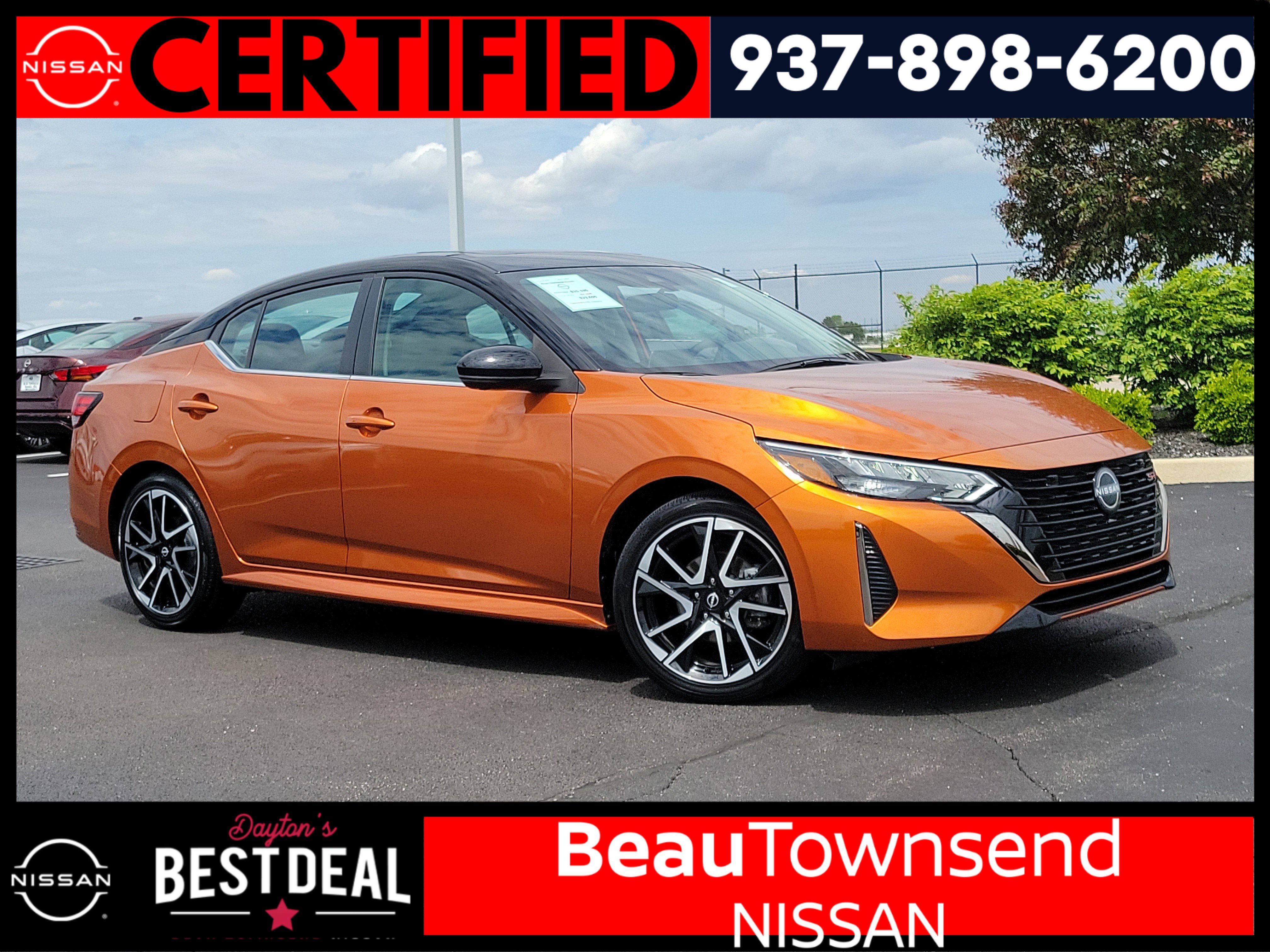 Certified 2025 Nissan Sentra SR w/ SR Premium Package FWD image 1