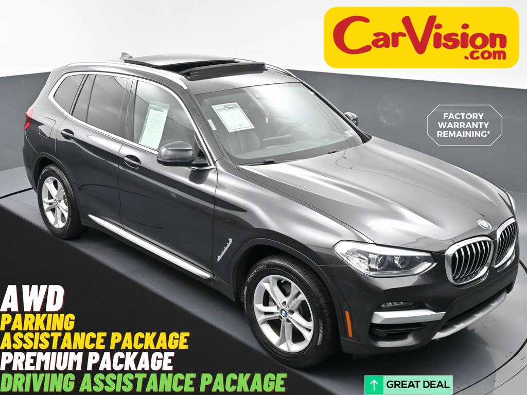 Used 2020 BMW X3 xDrive30i w/ Premium Package