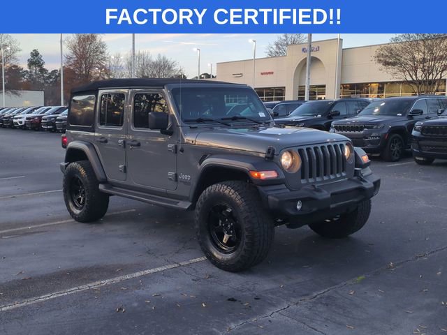 Certified 2020 Jeep Wrangler Unlimited Sport S image 7