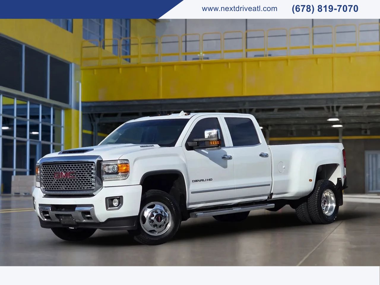 Used 2017 GMC Sierra 3500 Denali w/ Duramax Plus Package AWD/4WD image 1