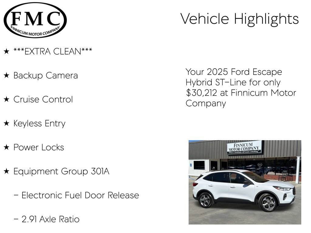 Used 2025 Ford Escape ST-Line w/ Equipment Group 301A image 5