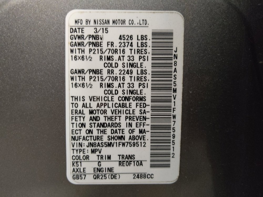 Used 2015 Nissan Rogue S w/ Convenience Package image 33