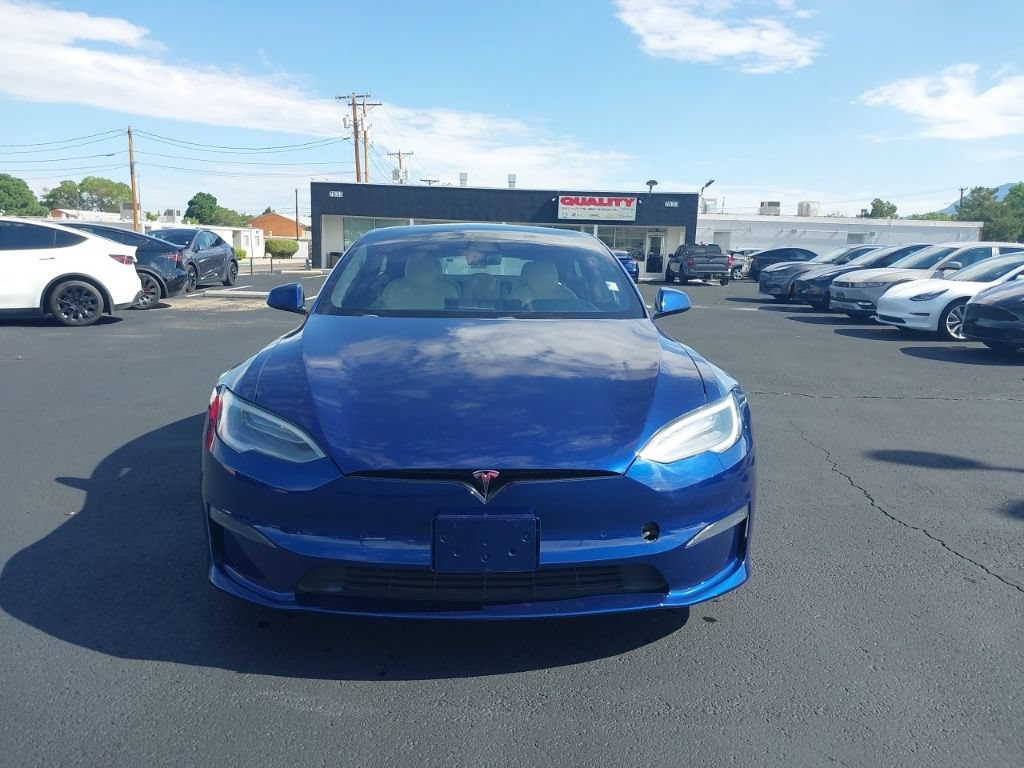 Used 2021 Tesla Model S Plaid AWD/4WD image 2