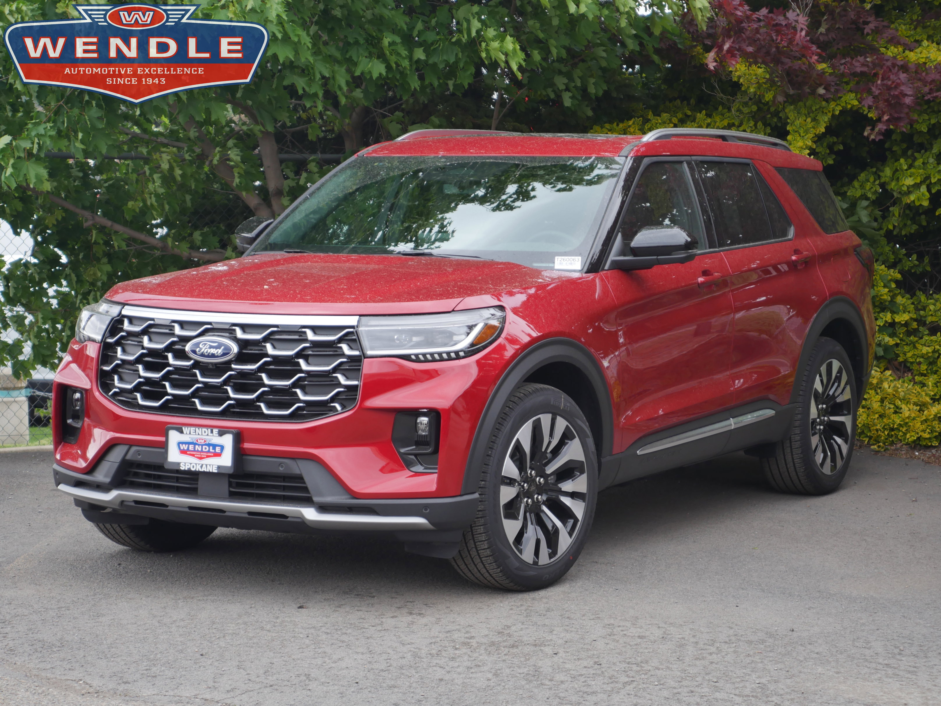 New 2026 Ford Explorer Platinum