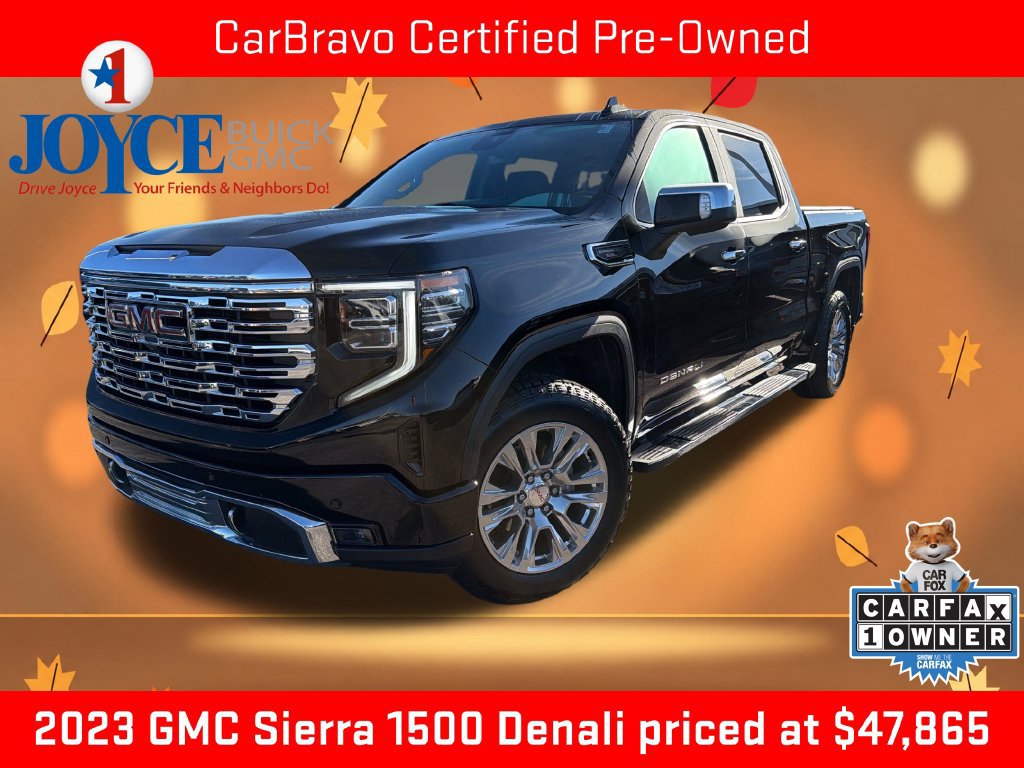Certified 2023 GMC Sierra 1500 Denali w/ Technology Package AWD/4WD 360° Tour