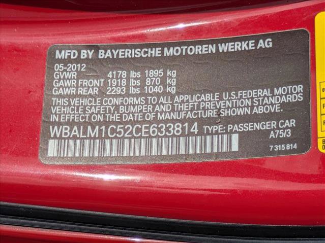 Used 2012 BMW Z4 sDrive35is image 16