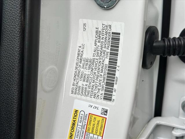 New 2026 Honda Civic Sport image 18