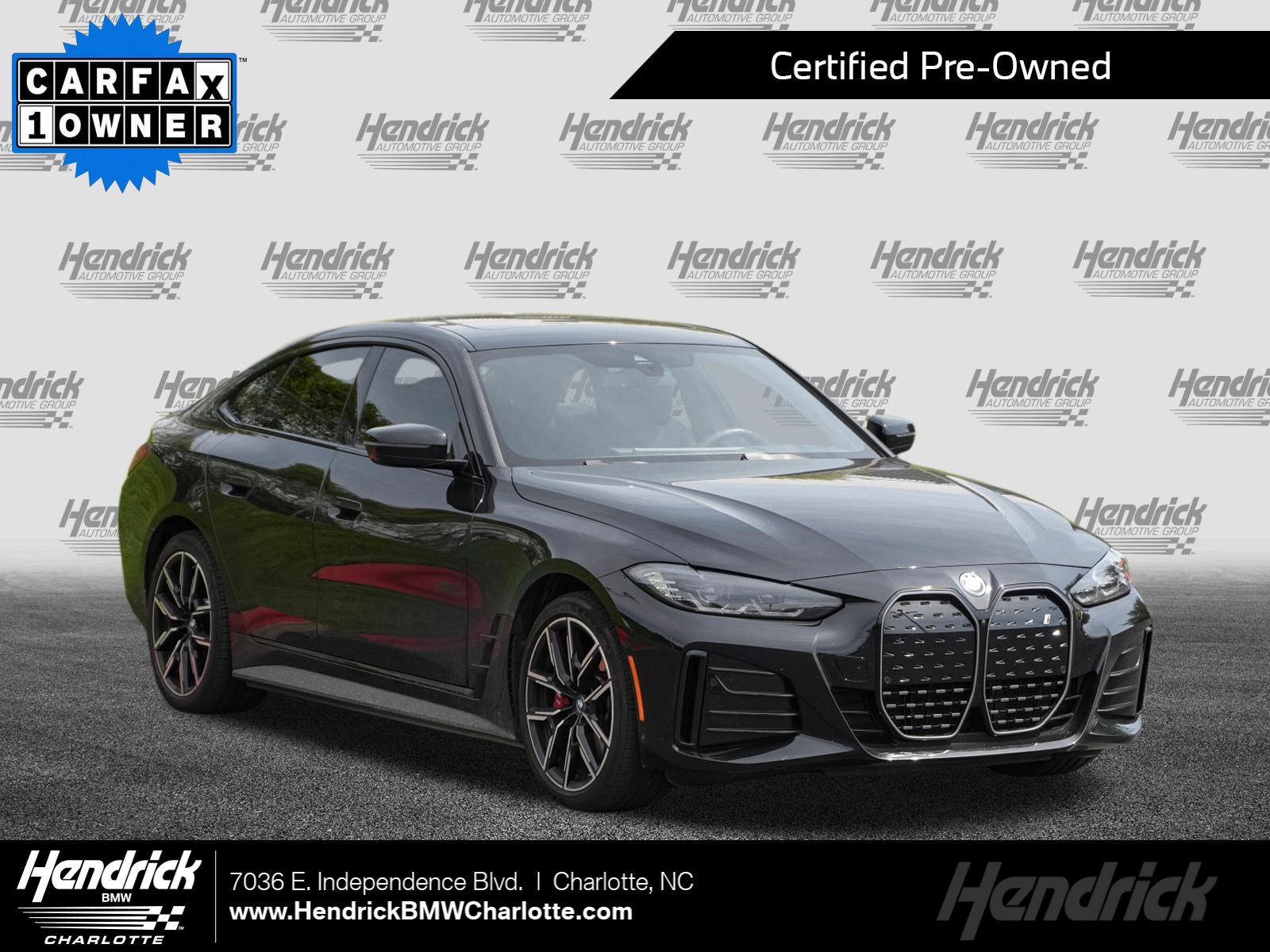 Certified 2024 BMW i4 eDrive40 w/ M Sport Package RWD image 1
