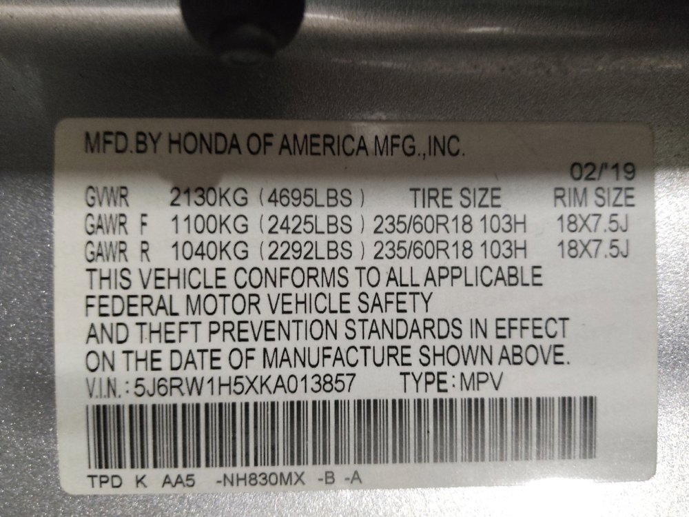 Used 2019 Honda CR-V EX image 33