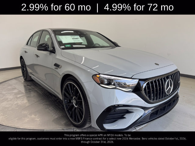 New 2026 Mercedes-Benz E 53 AMG e 4MATIC Sedan