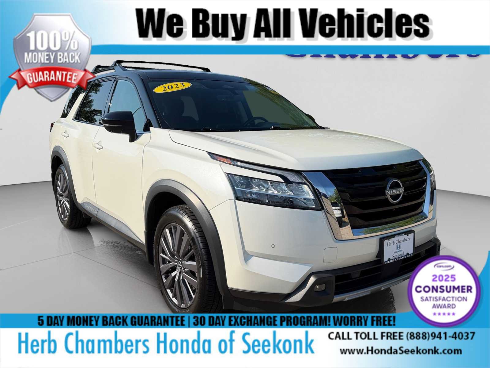 Used 2023 Nissan Pathfinder SL w/ SL Premium Package AWD/4WD image 1